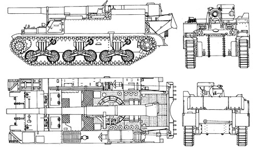M12 155mm Gun Motor Carriage King Kong