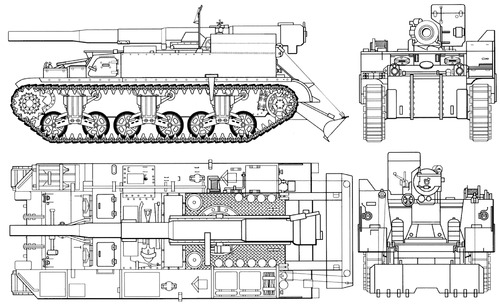 M12 155mm Gun Motor Carriage King Kong