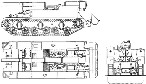 M12 155mm T6 GMC