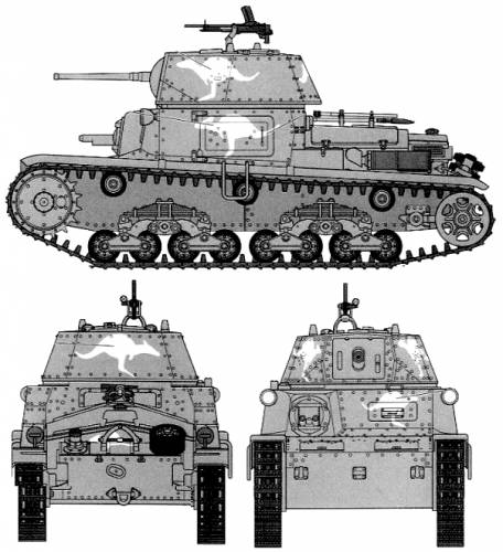 M13-40 Carro Armato