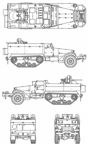 M13 Half Truck Multiple Gun Motor Carriage