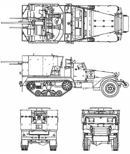 M15A1 Multiple Gun Motor Carriage
