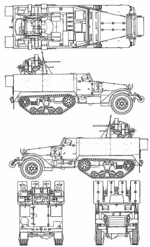 M16A1 Half Truck Multiple Gun Motor Carriage