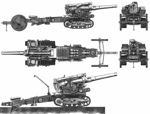 M1931 B-4 203mm Howitzer