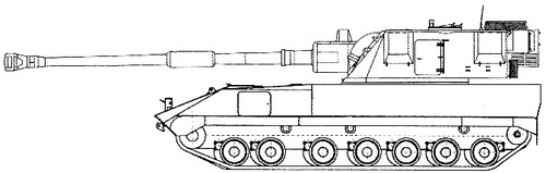 M1973 152mm SPG