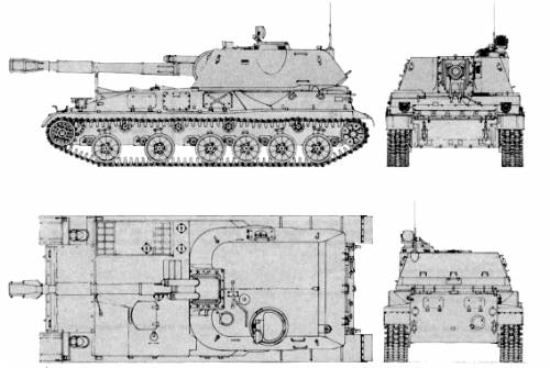 M1973 2S3 SPG 152mm