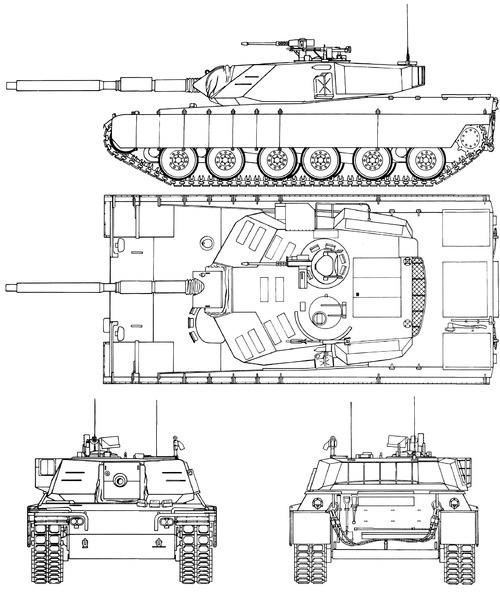 M1 Abrams GM Prototype 105mm