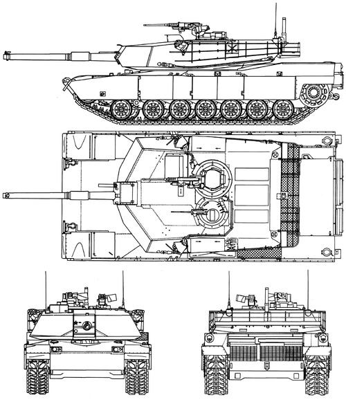 M1 Abrams IPM1 105mm