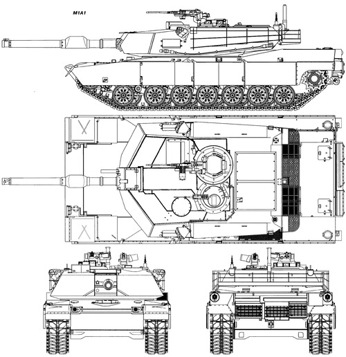 M1A1 Abrams 120mm