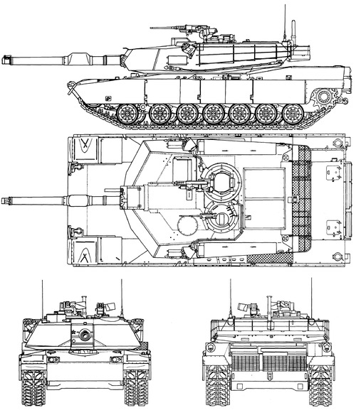 M1A1 Abrams 120mm
