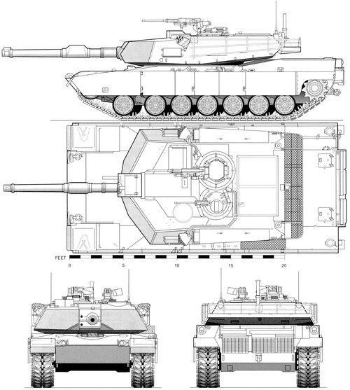 M1A1 Abrams (1988)