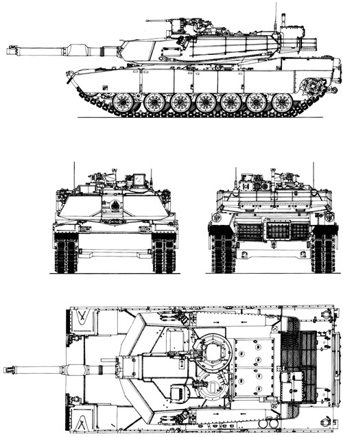 M1A1 FEP Abrams
