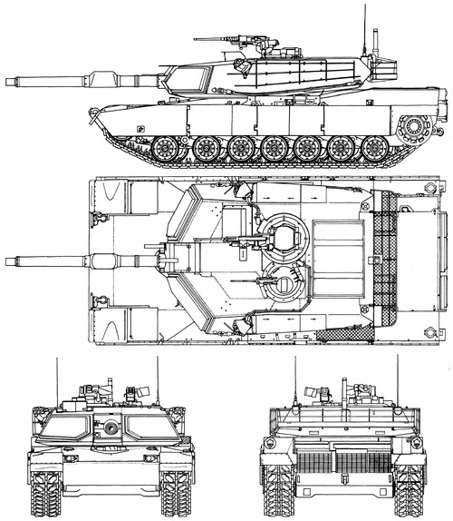 M1E1 Abrams 120mm