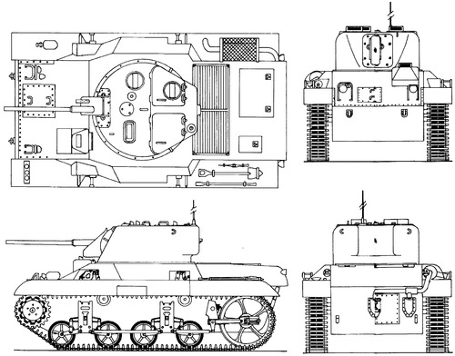 M22 Locust T9E1 Light Tank