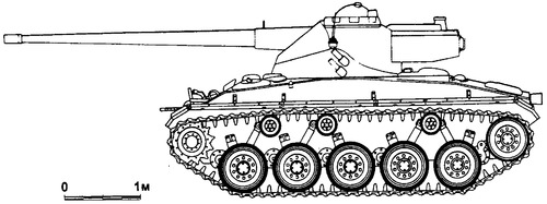M24 Chaffee AMX-13 Turret