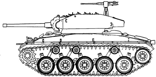 M24 Chaffee [Light Tank T24]
