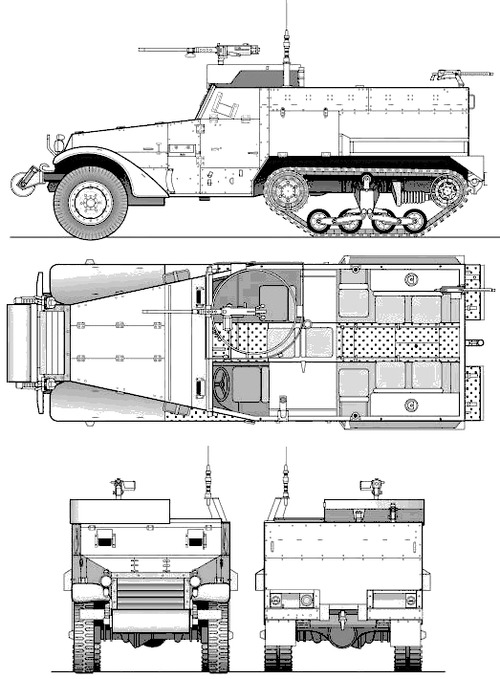 M2A1 Half Truck