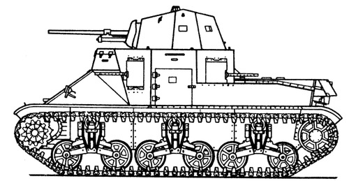 M2A1 Medium Tank