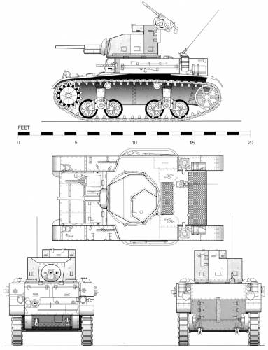 M2A4 Light Tank (1940)