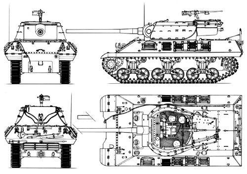 M36 Jackson 90mm Tank Destroyer