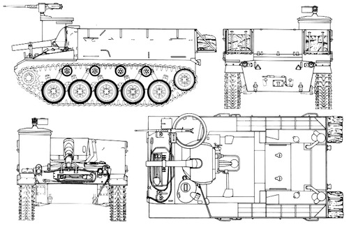 M37 105mm Gun Motor Carriage