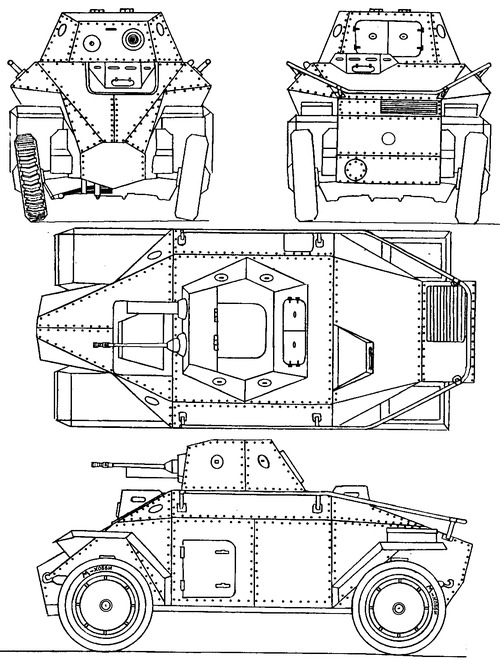 M39 Csaba Armoured car