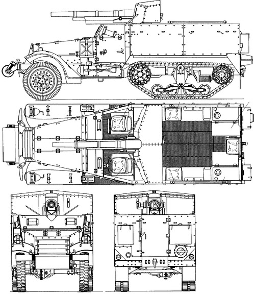 M3 75mm Gun Motor Carriage