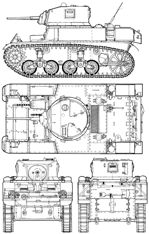 M3A1 Stuart Light Tank