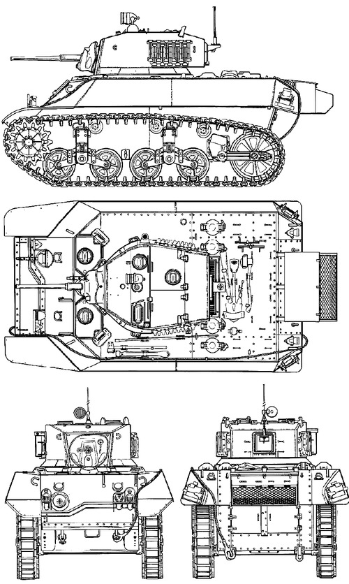 M3A3 Stuart V Light Tank