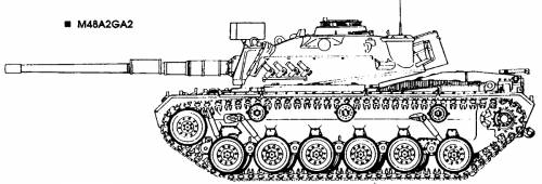 M48A2 GA2 Patton