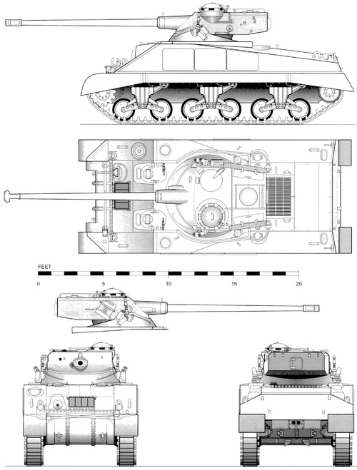 M4-FL10 75mm Sherman (1956)