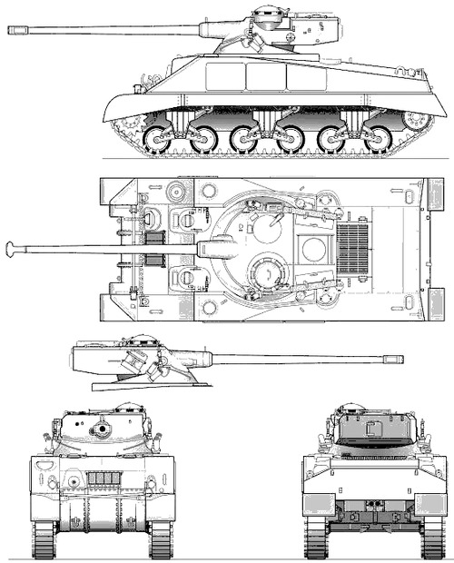 M4-FL10 Sherman 75mm