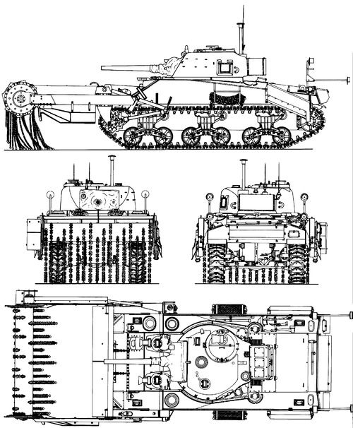 M4 Sherman Crab Mk.I