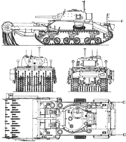 M4 Sherman Crab Mk.I