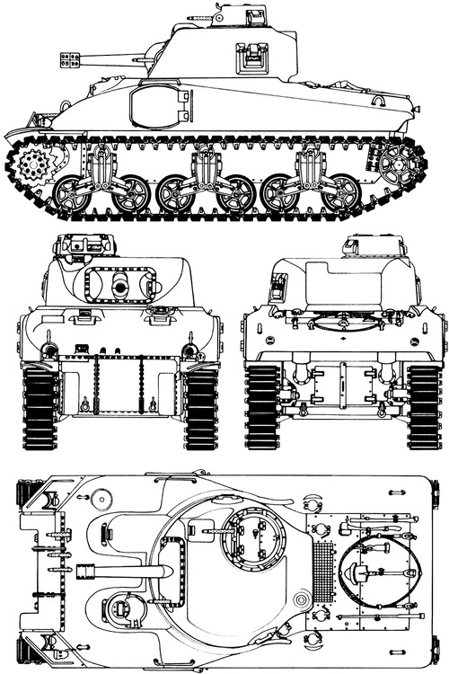 M4 Sherman T6 1941