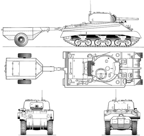 M4 Sherman V Crocodile