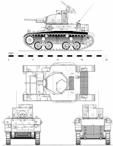 M4A2 Light Tank (1940)
