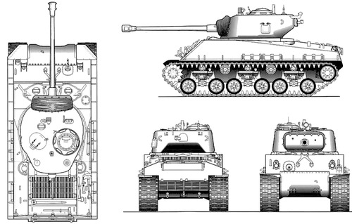 M4A3[76]W HVSS Sherman