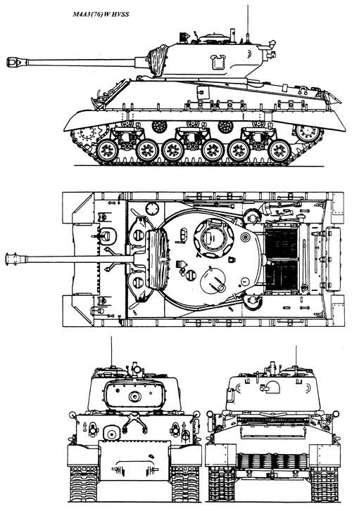 M4A3 (76)W HVSS Sherman