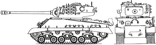 M4A3 Sherman with M26 90mm Turret'