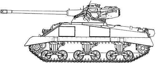M4A4 Sherman AMX-13 75mm FL-10 Turret (Egypt)