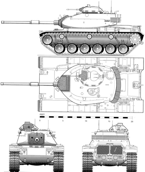 M60A1 Patton (1962)