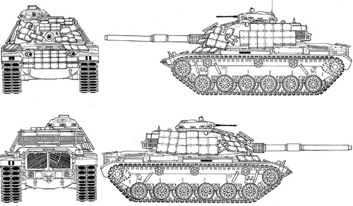 M60A1 Patton ERA