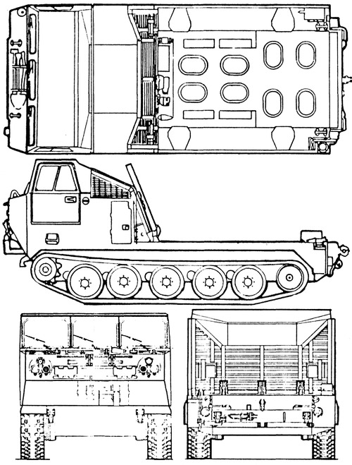 M727 Hawk Missile Carrier