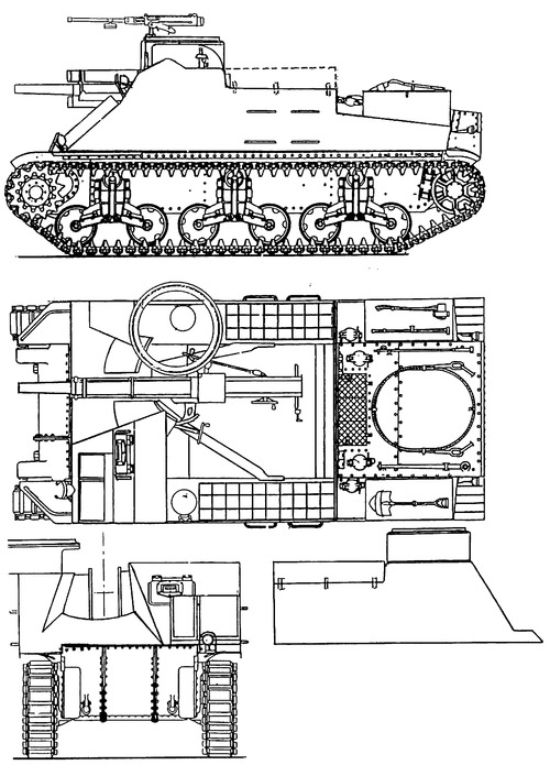 M7 Priest 105mm Gun Motor Carriage