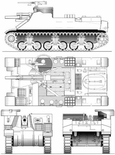 M7 Priest (early type)