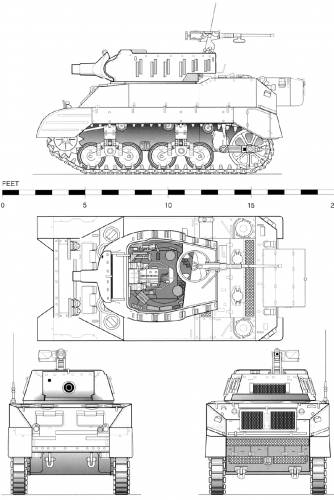 M8 Scott 75nn Howitzer Motor Carriage