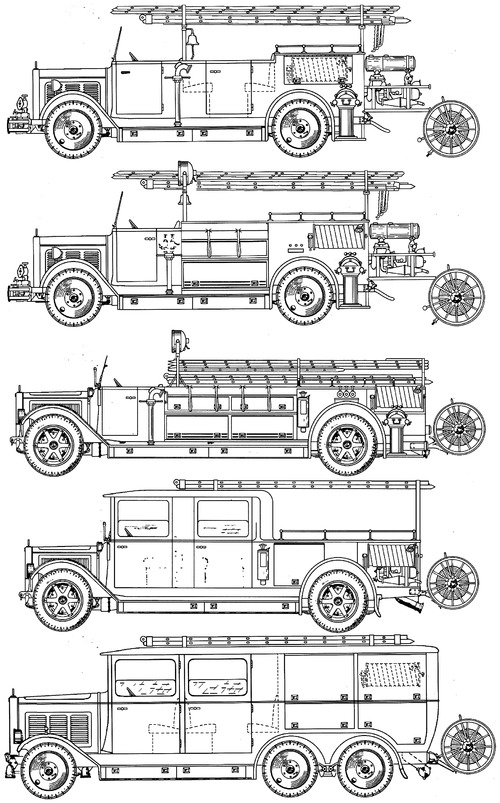Mercedes-Benz Fire Truck