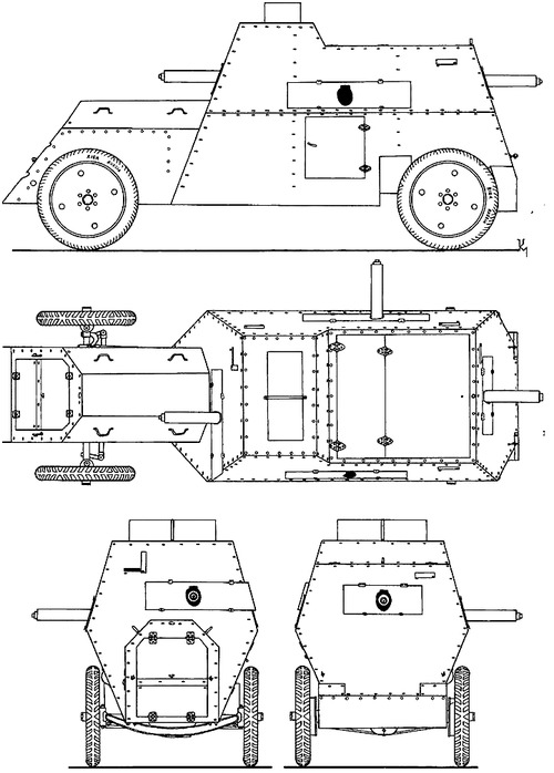 Mgebrov-Russo-Baltique Armoured Car (1915)