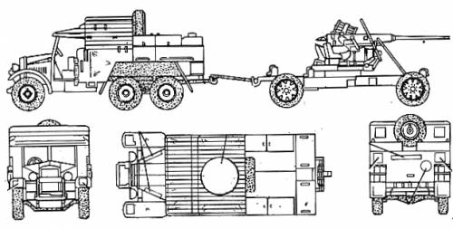 Morris Comercial - Bofors 40mm Gun